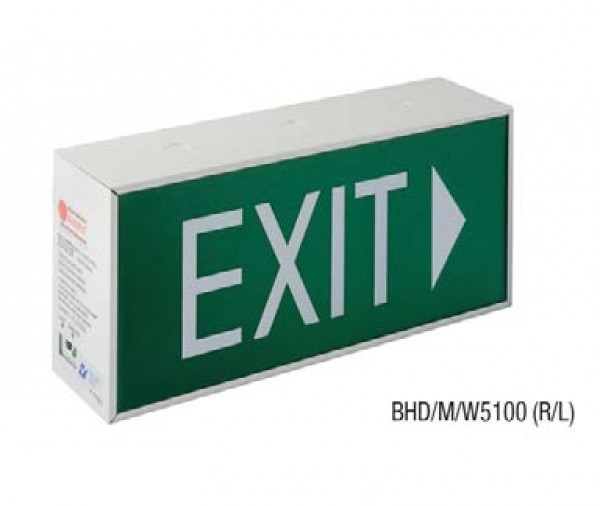 Đèn Thoát Hiểm Bảng Chỉ Dẫn Exit 2 Mặt MAXSPID BHD/M/W5100 (R/L)