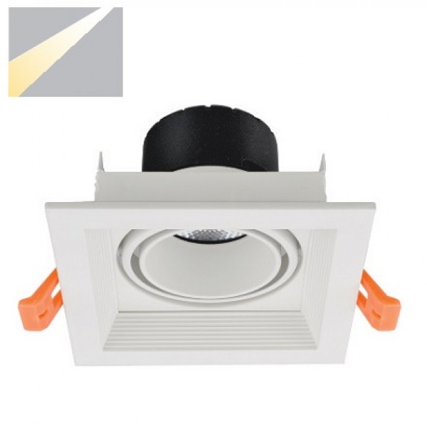 Đèn Led âm trần vuông 12W ELV801F