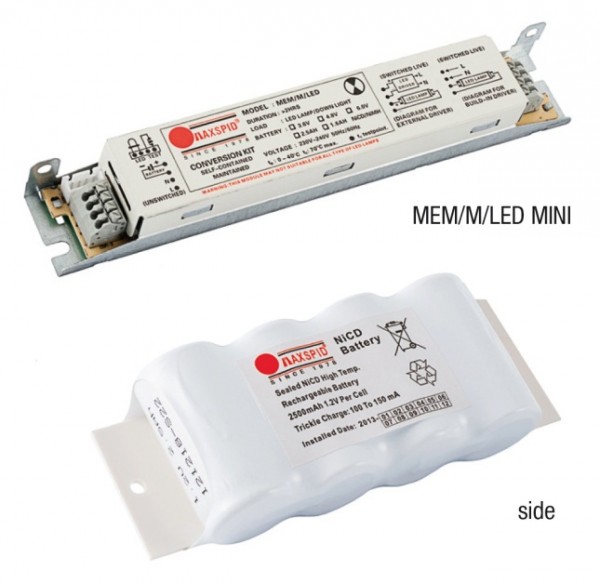 Bộ Pin Sạc Cho Bóng Led T5 và T8 Ra Điện Áp DC MAXSPID MEM/M/LED MINI