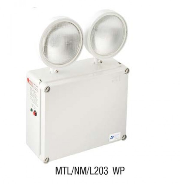 Đèn Sự Cố Dùng Bóng LED 2x3W, IP65 MAXSPID MTL/NM/L203 WP